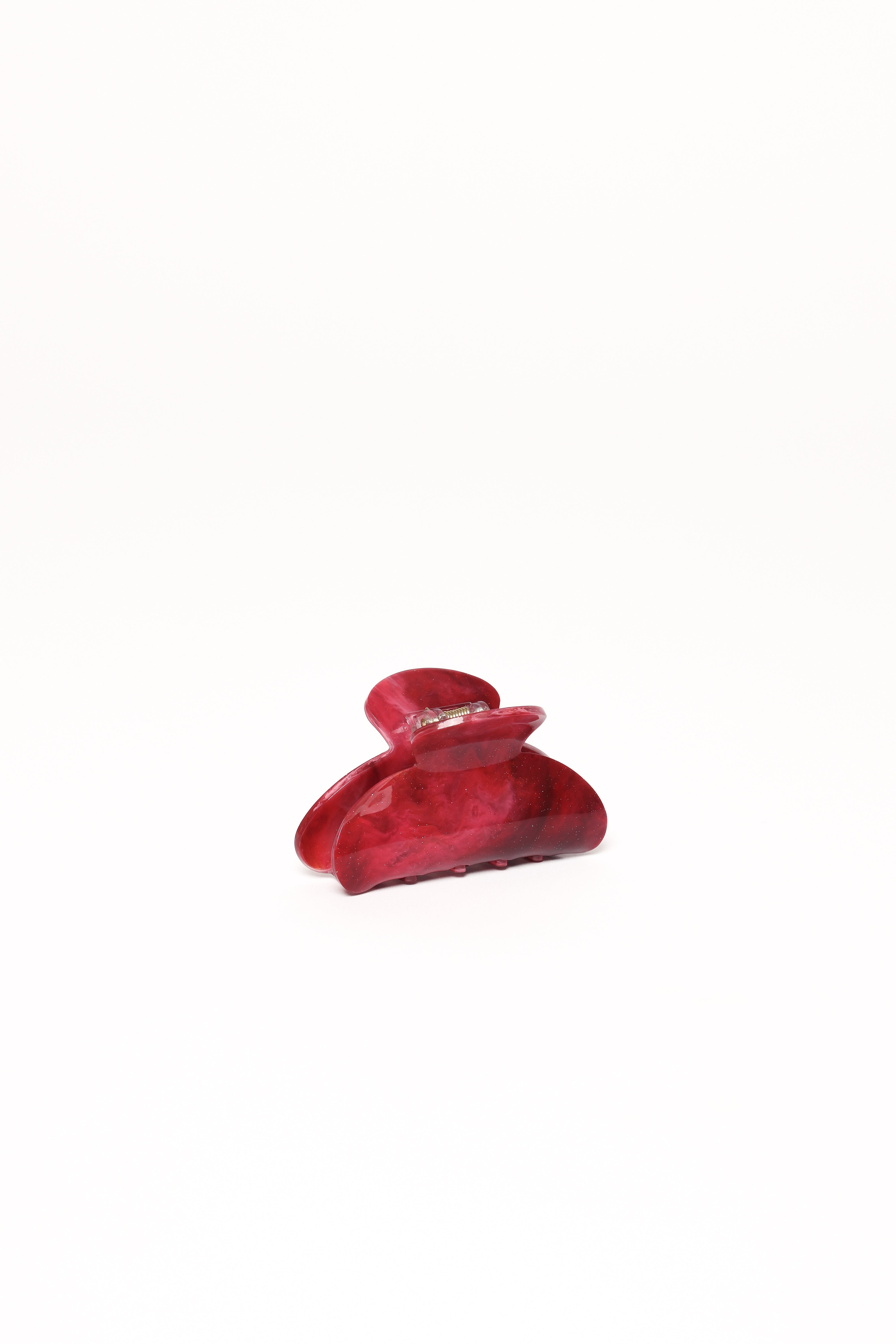 Cherry Ashe Hair Clip - Sleek Plastic Claw Clip for Stylish Looks