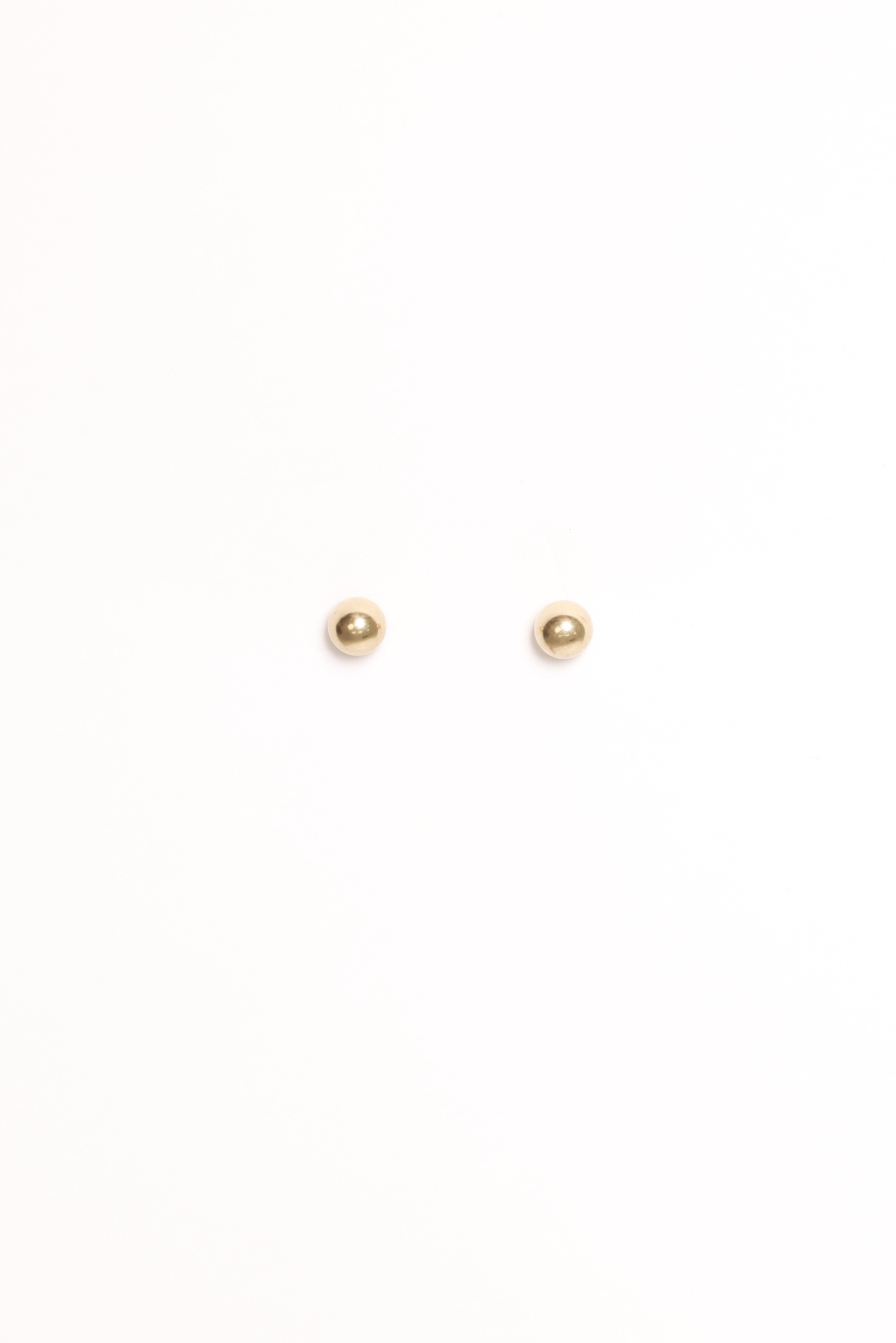 Luisa Gold Titanium Stud Earrings - Hypoallergenic & Lightweight