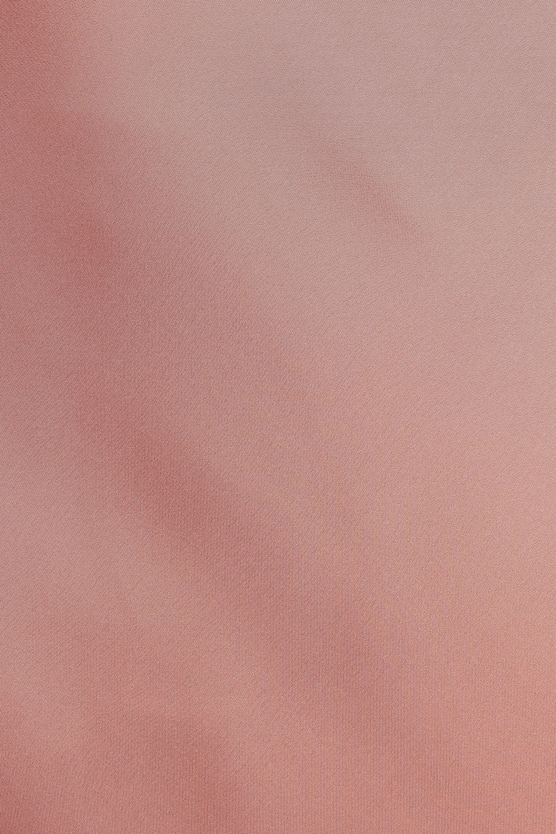 Velman Satin Maxi Skirt with Elastic Waist - Pink