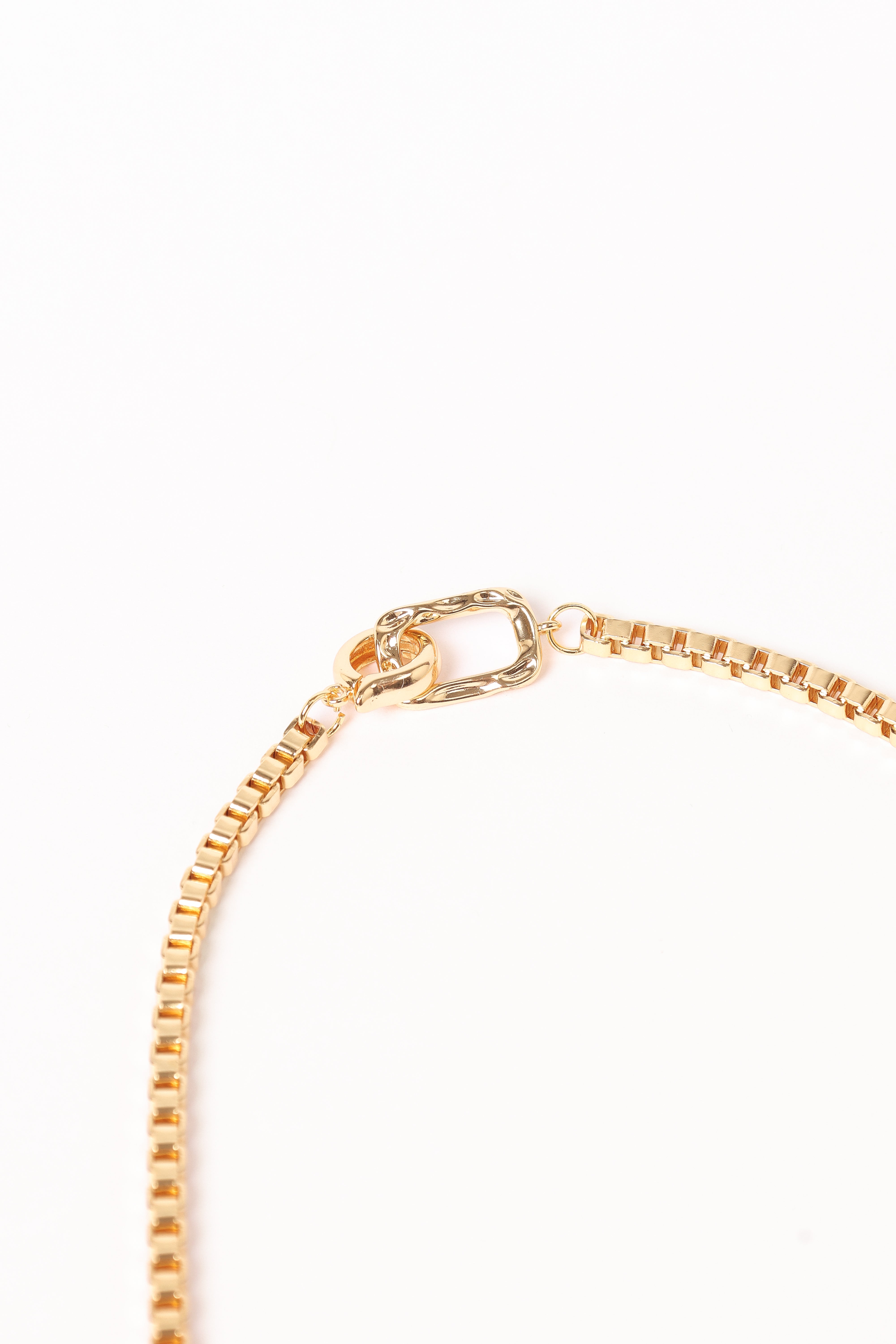Gold Double Layer Chain Necklace - Arles Stainless Steel Elegant Jewelry