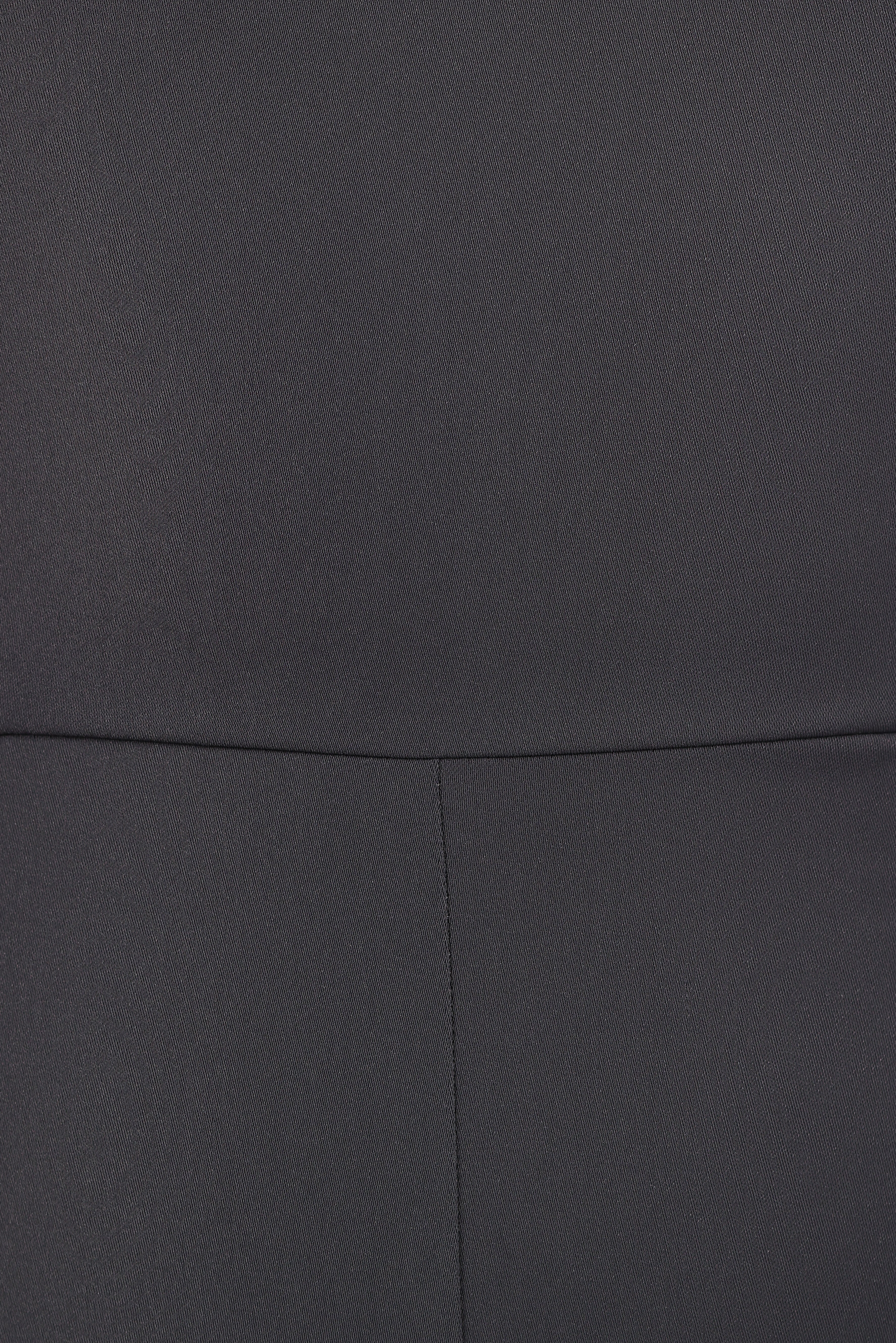 Scarlett Steel Grey One Shoulder Jumpsuit with Bow Detail