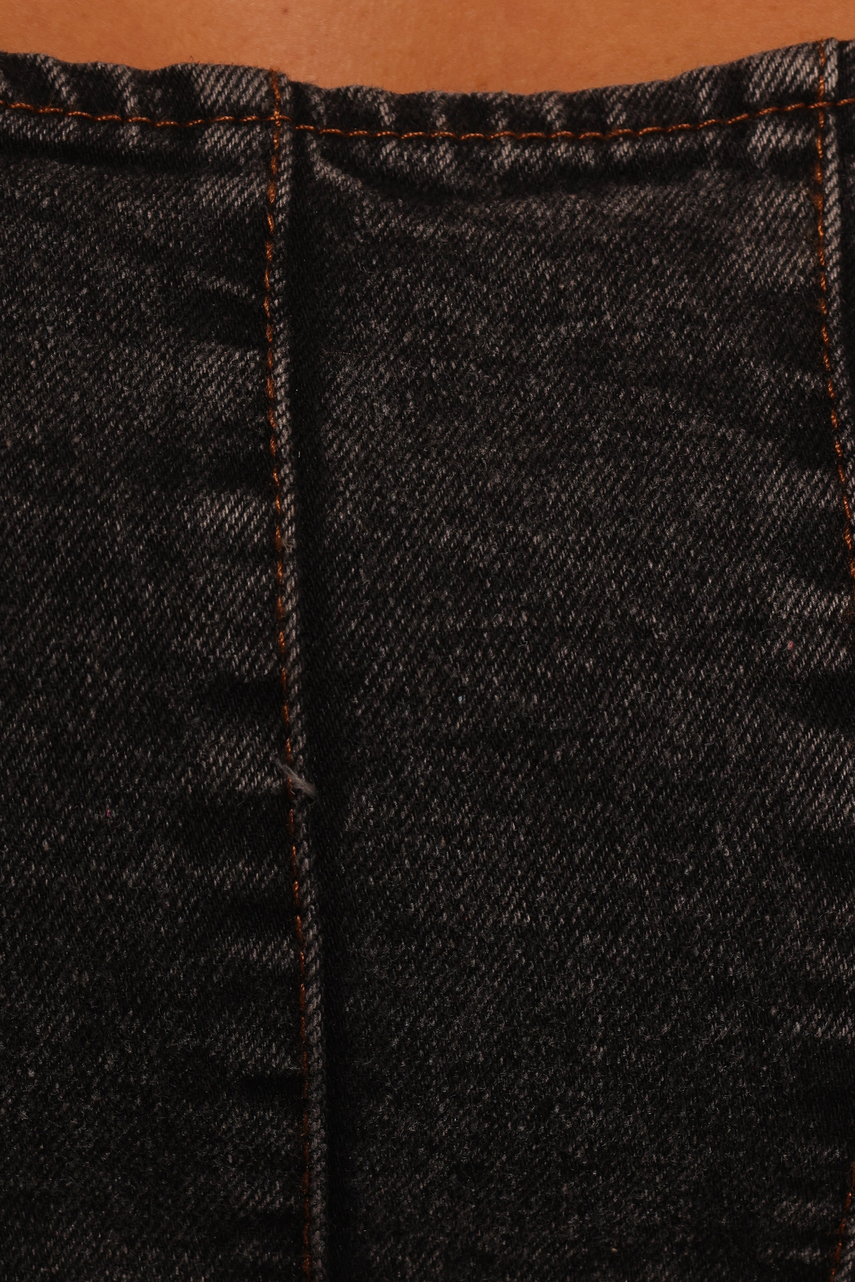 Black Mara Corset Top - Adjustable Straps & Back Zip