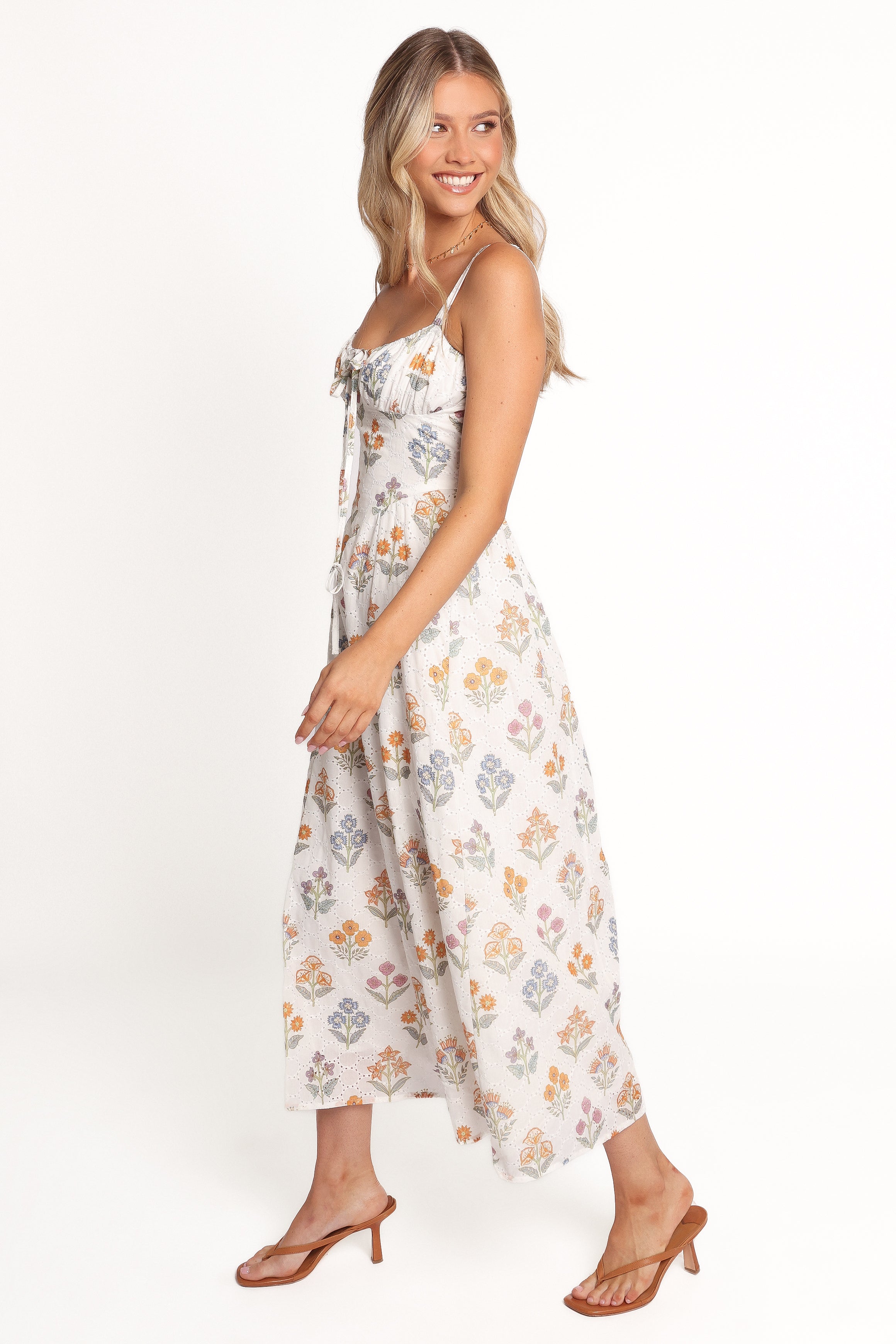 Floral Maxi Dress for Women - Lorelei Sleeveless Summer Dress