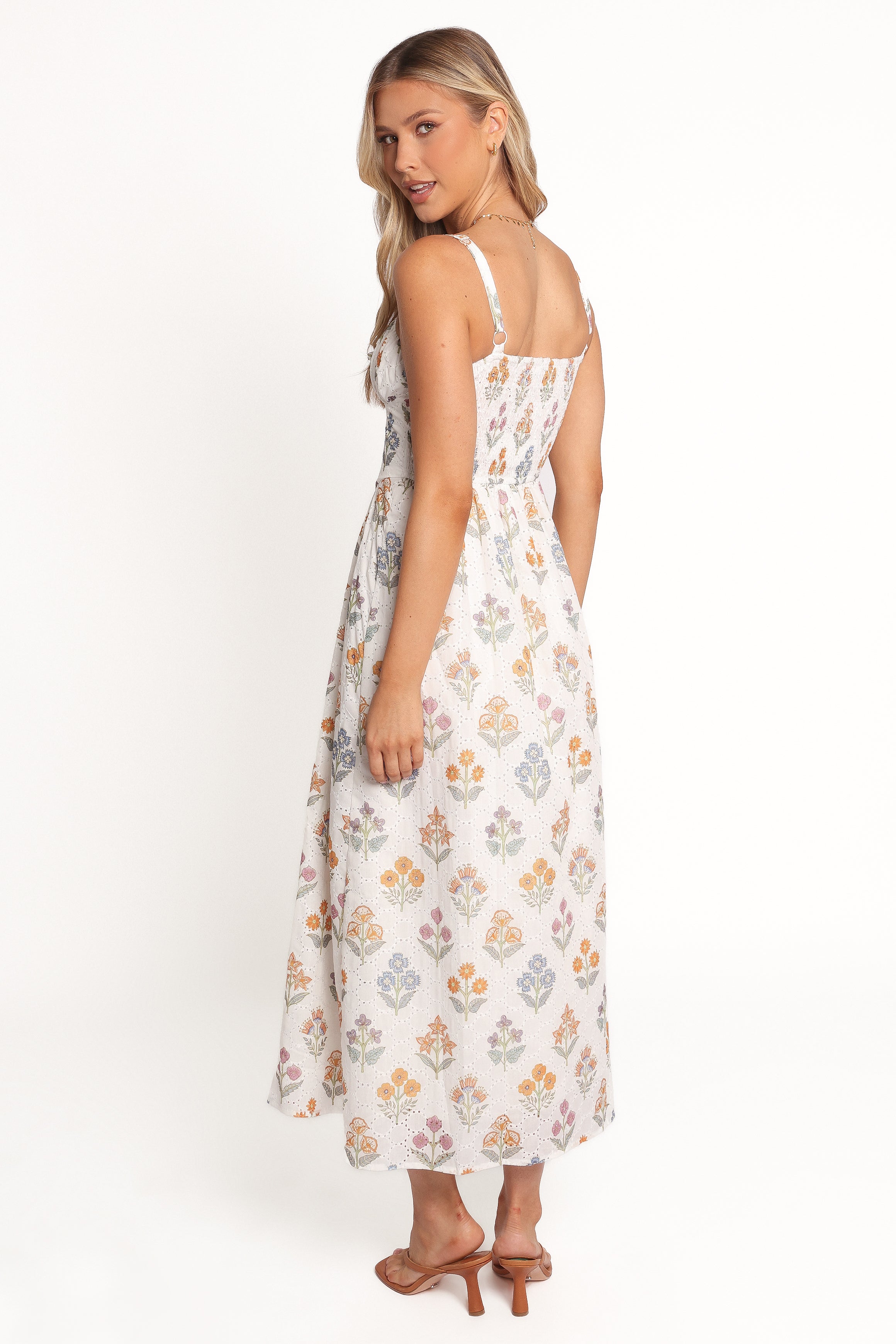Floral Maxi Dress for Women - Lorelei Sleeveless Summer Dress