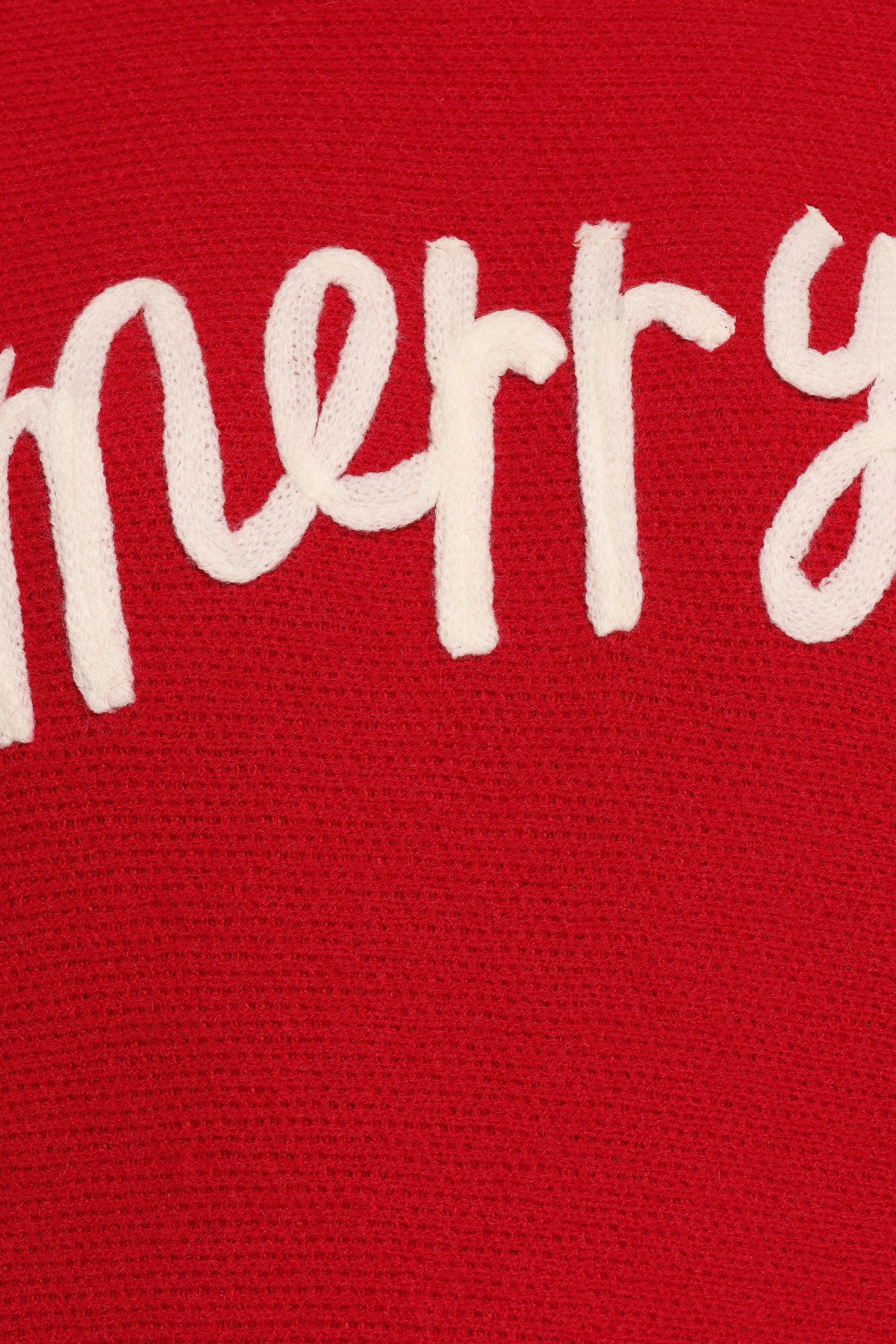 Red White Christmas Turtleneck Sweater - Cozy Knit Holiday Pullover