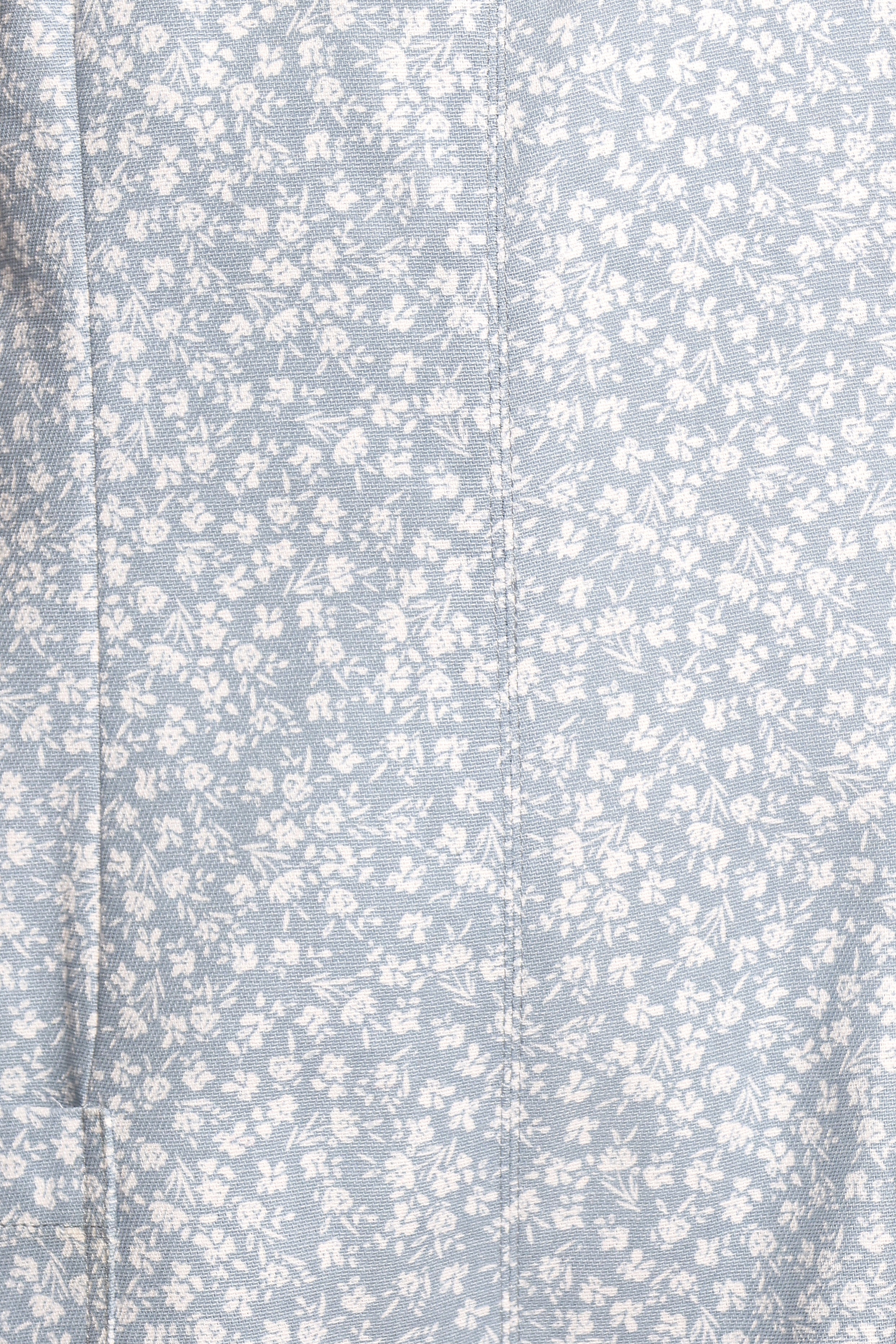 Blue Floral Romper for Women - Adjustable Straps & Low Back Design