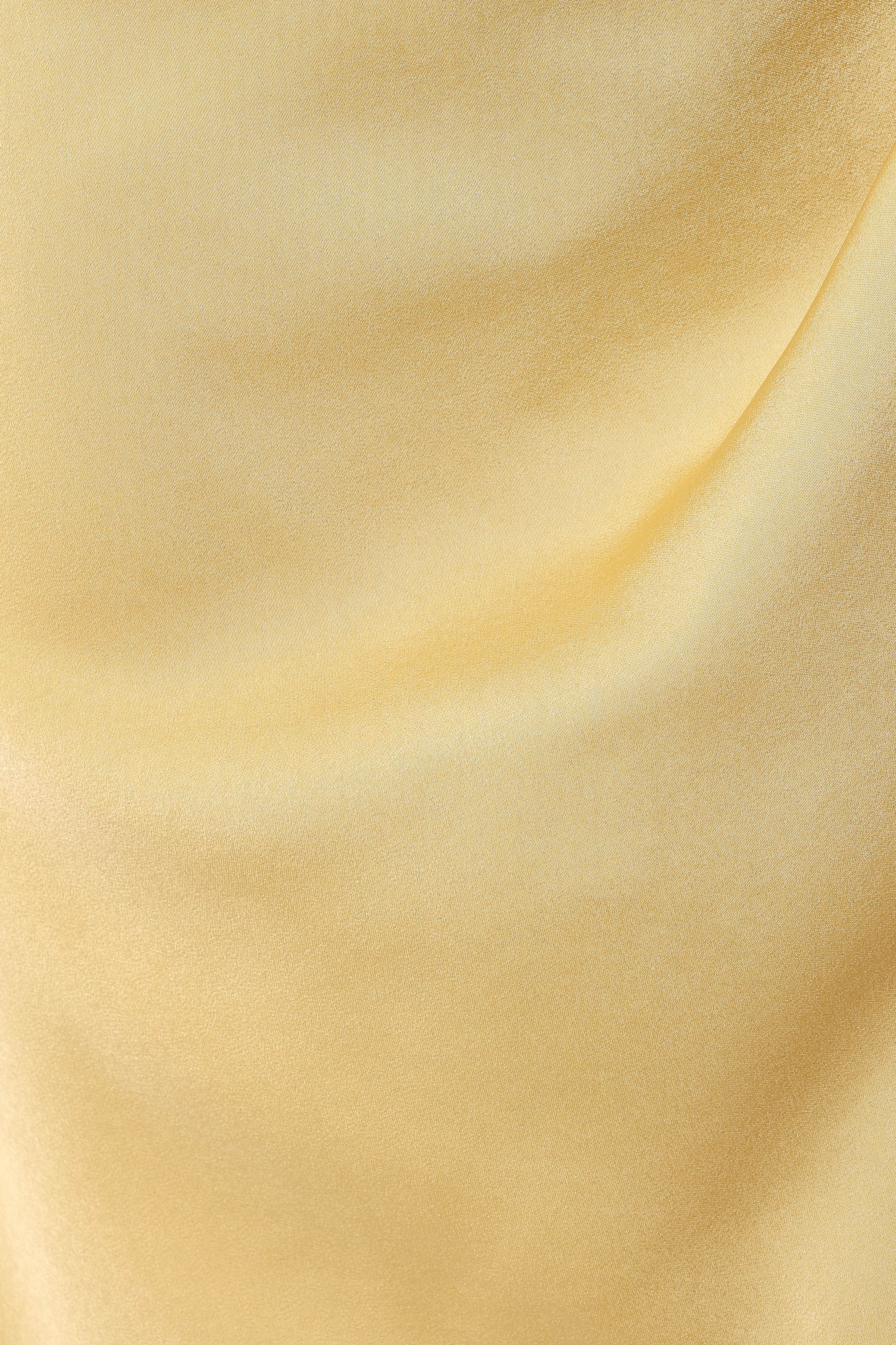 Mustard One Shoulder Midi Dress with Side Tie Detail