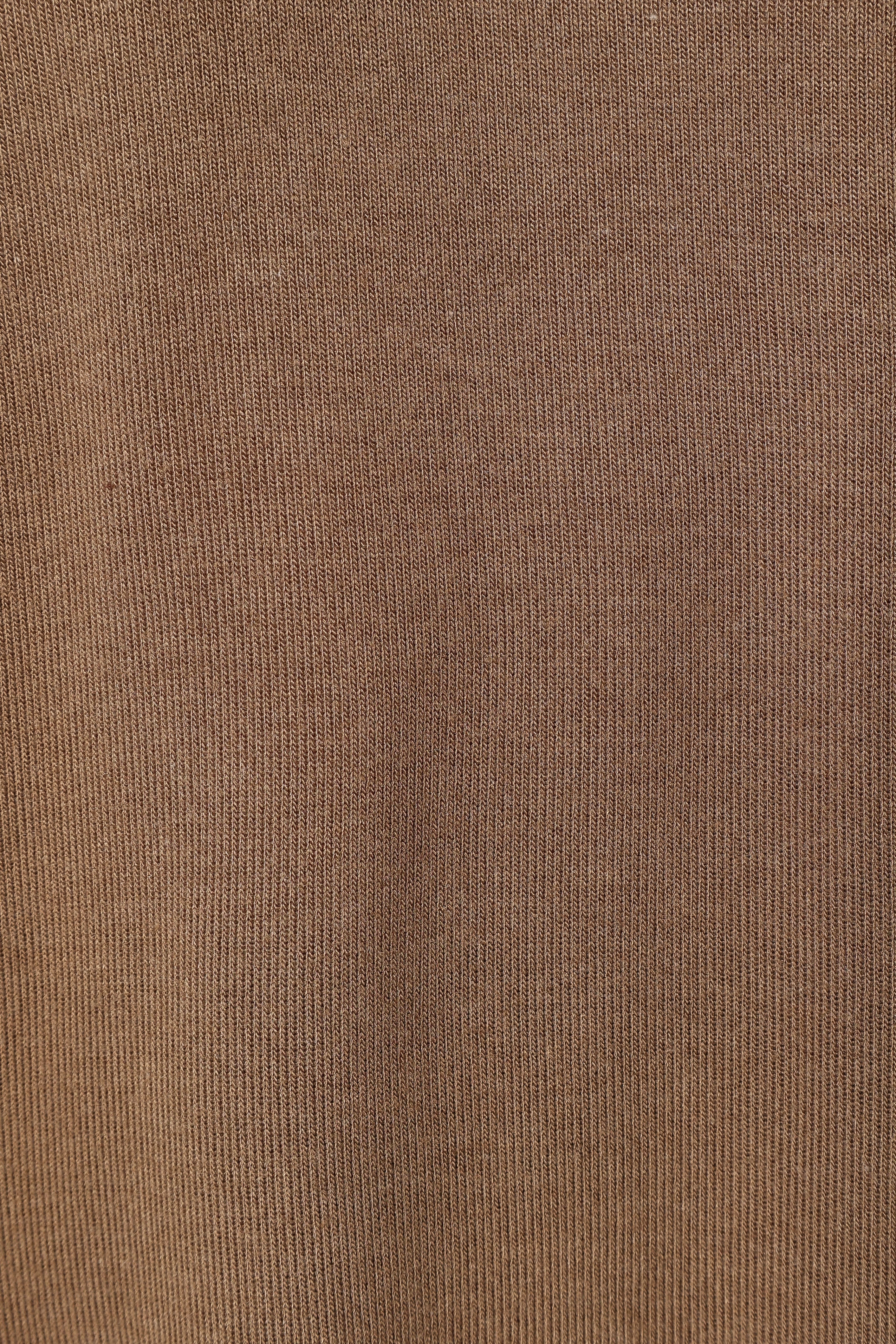 Women's Mocha Two Piece Set - Long Sleeve Top & Elastic Waist Pants