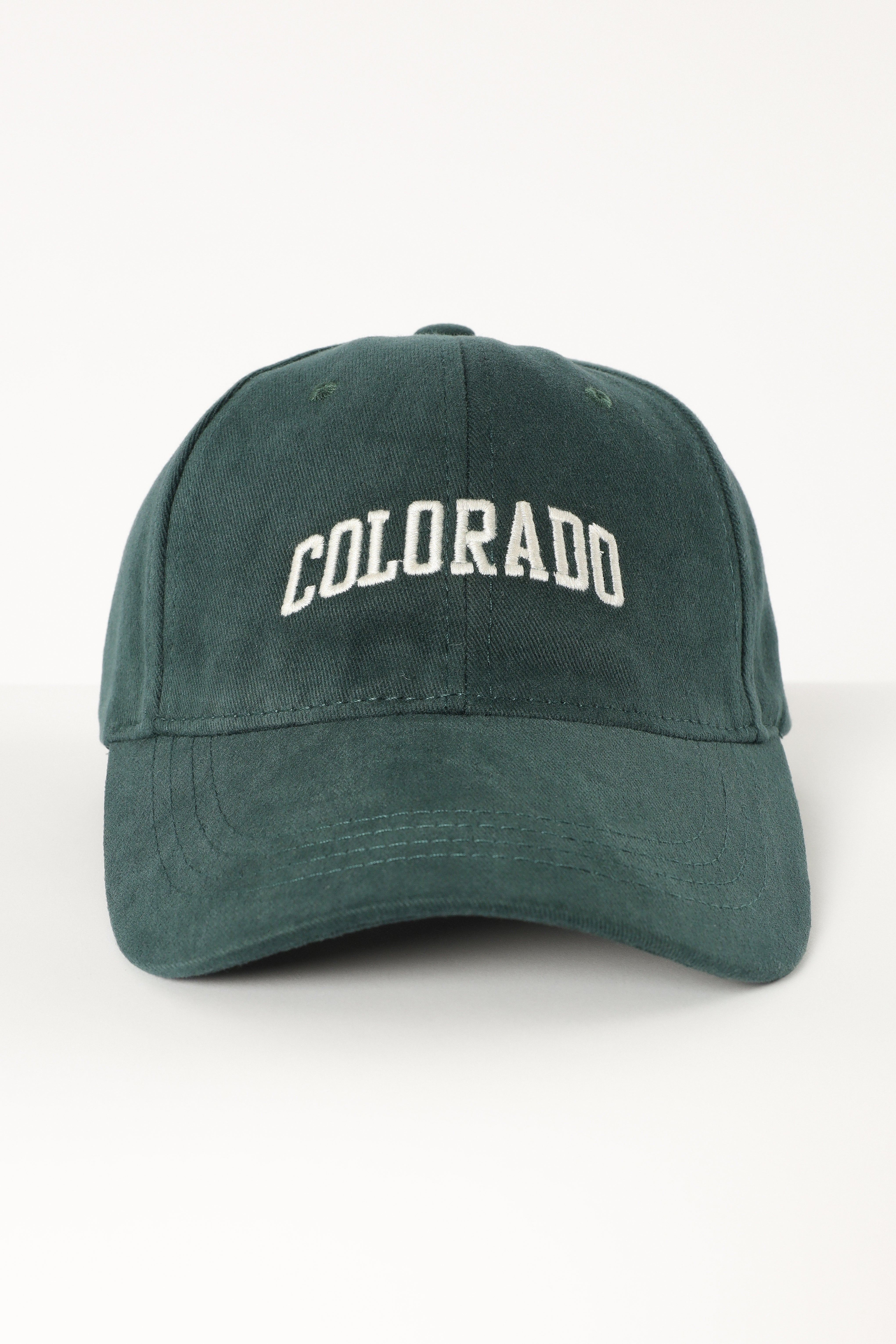 Noah Cap in Forest Green with Adjustable Strap & Embroidery