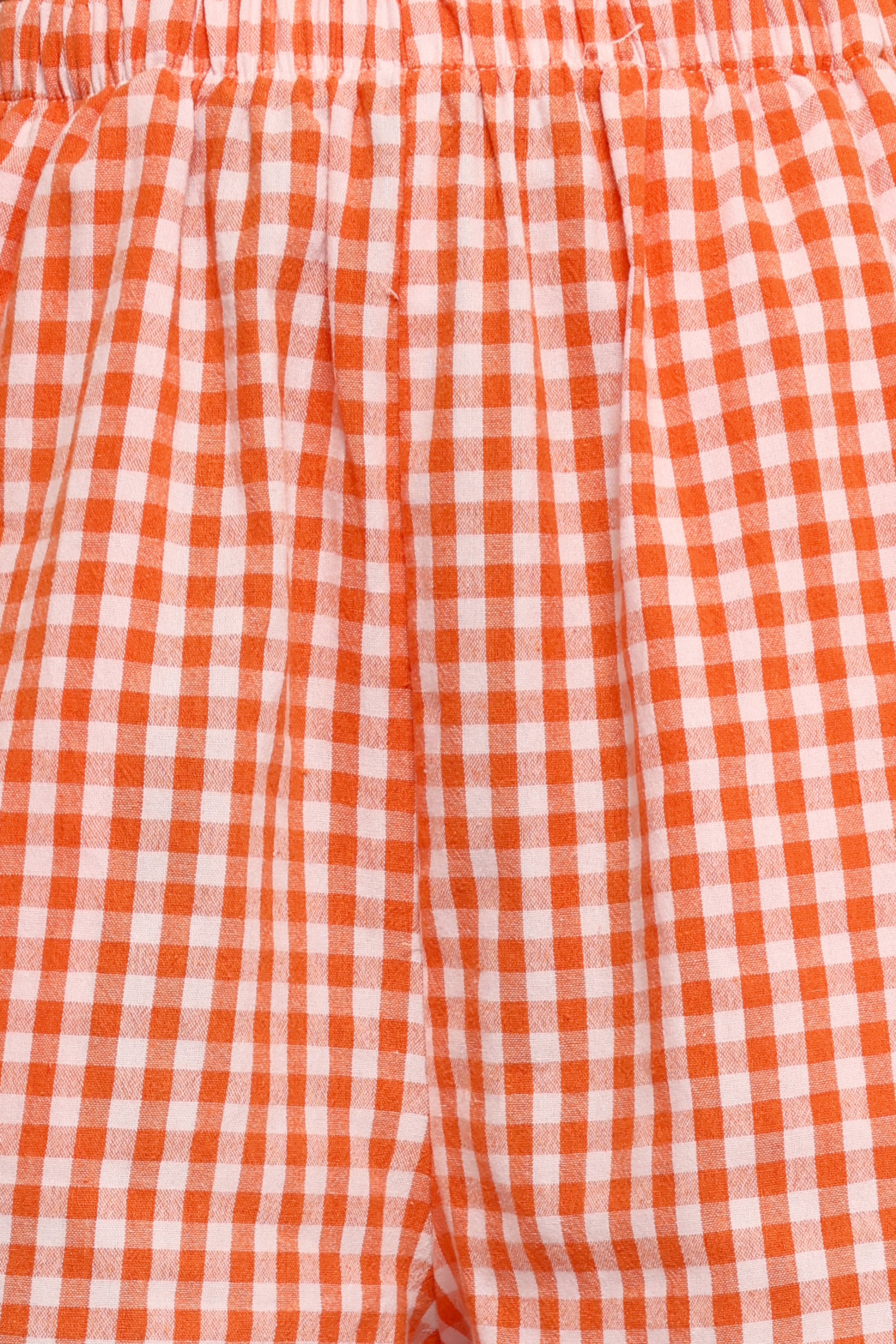 Women's Emilia Short Set - Aperol Orange Cotton Lounge Set