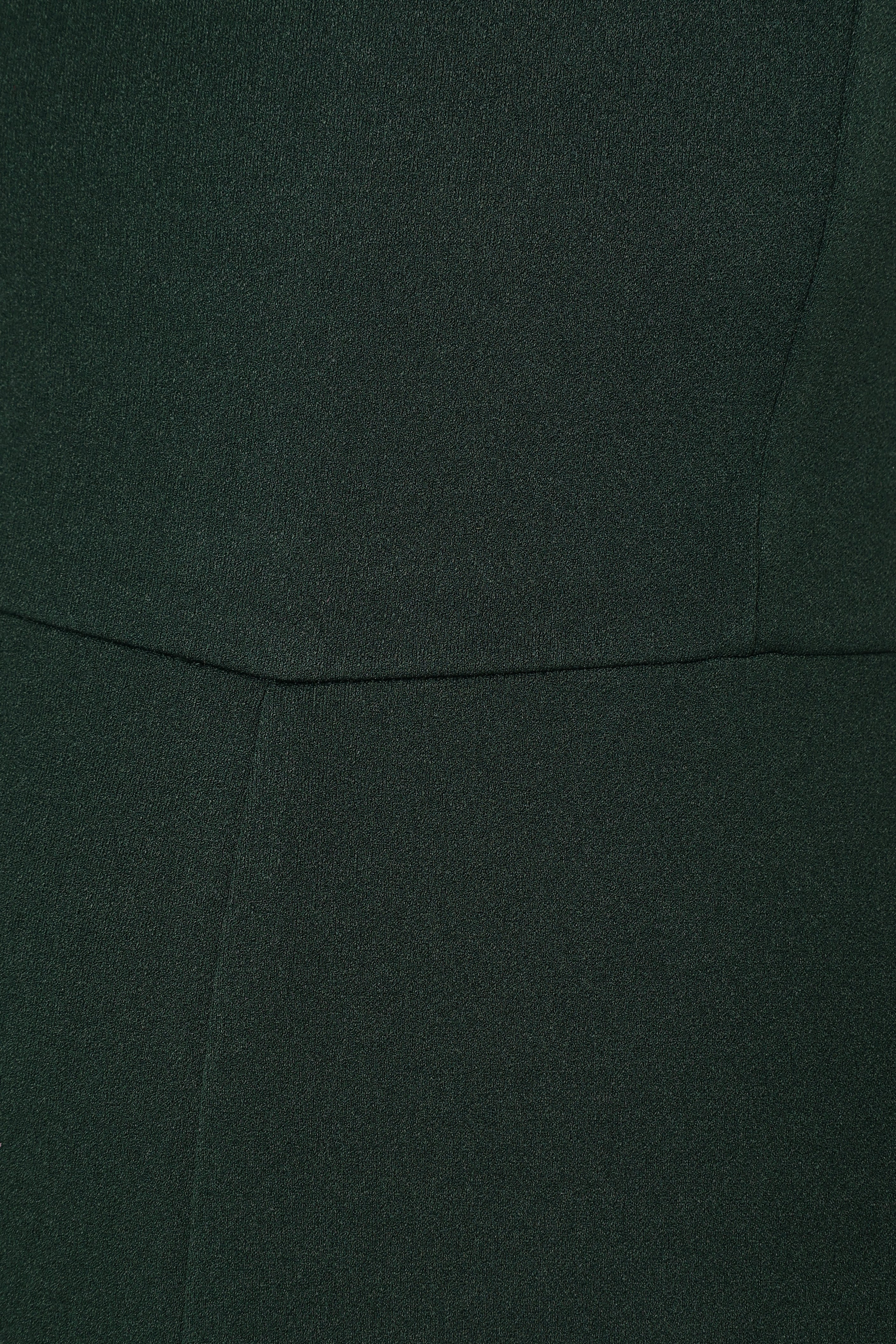 Emerald Sleeveless Jumpsuit with Square Neckline - Iris