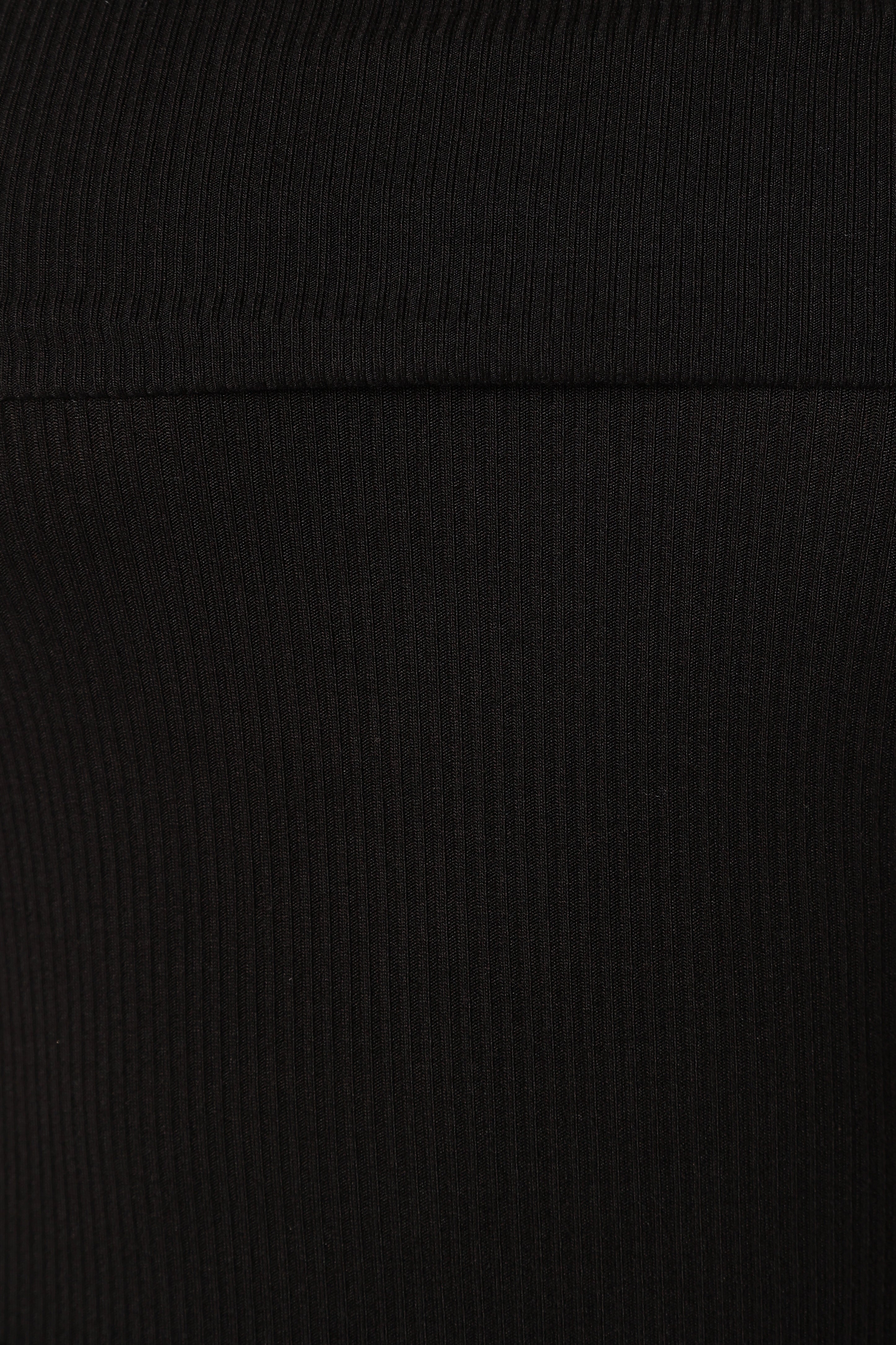 Women's Black Ryder Off-Shoulder Bodysuit - Snap Closure
